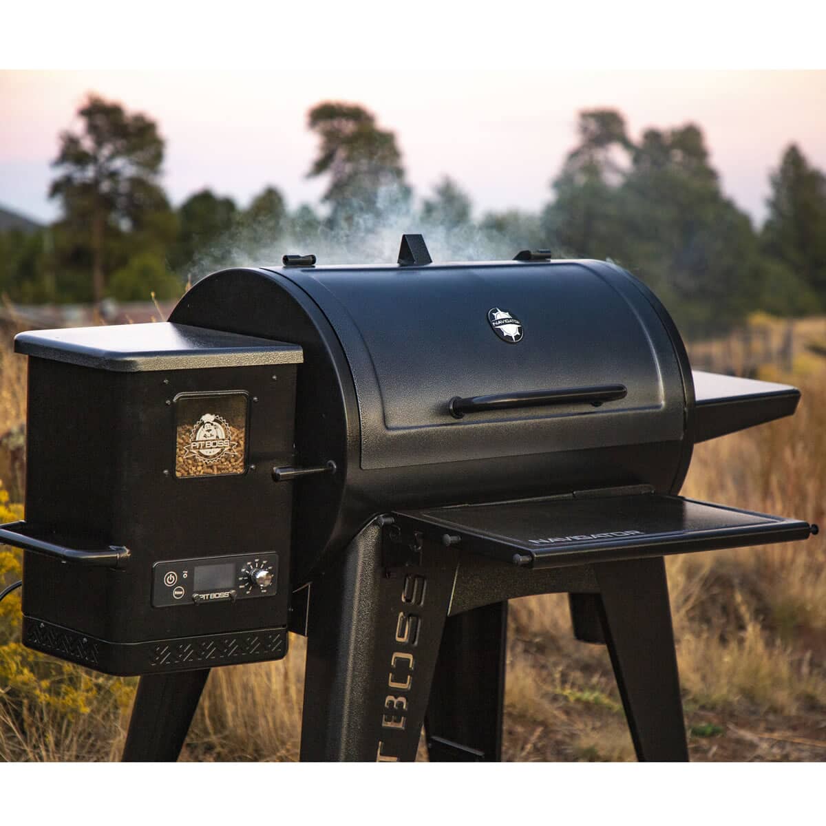 Pit Boss PB850 Navigator Wood Pellet Grill 10615 BBQ World