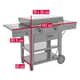 Char-Broil Versa-Tile Plancha | Pizza | Grill | Griddle Gas Barbecue 6