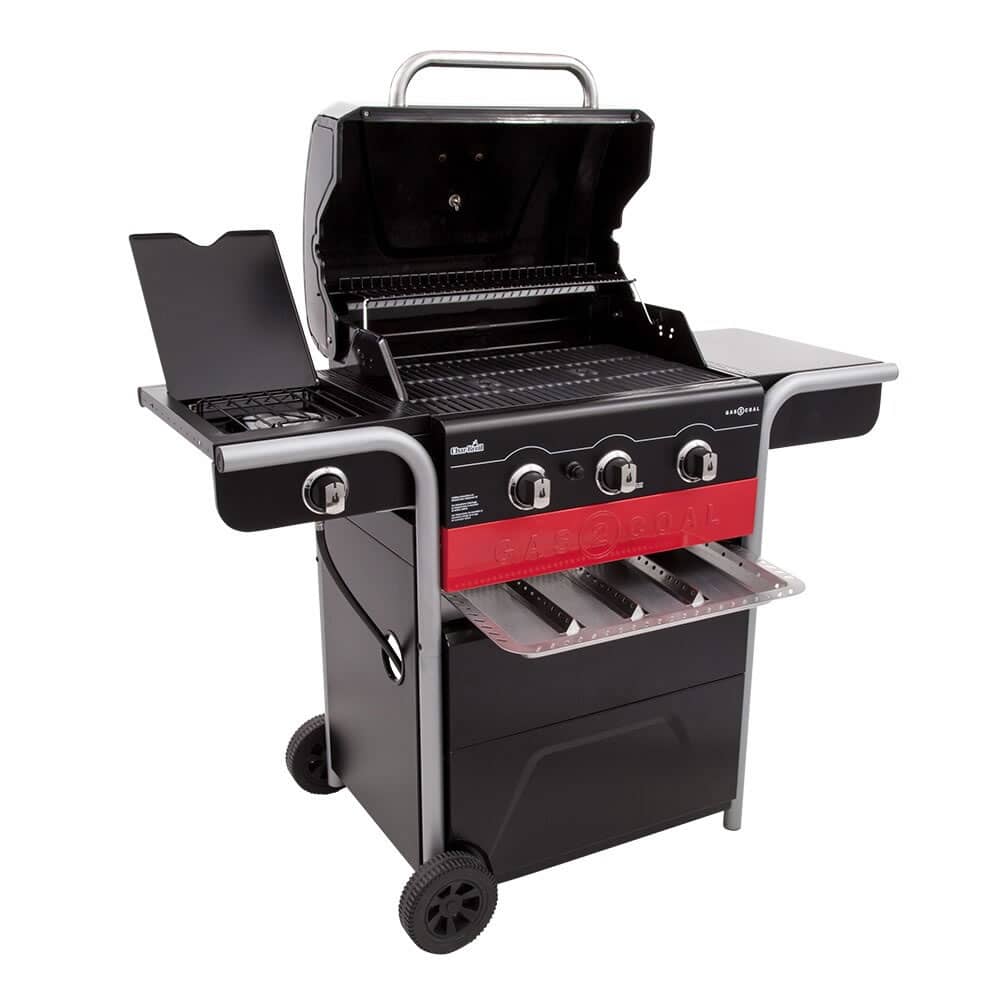 Char Broil Gas2Coal 330 Hybrid Gas and Charcoal BBQ 140723 BBQ