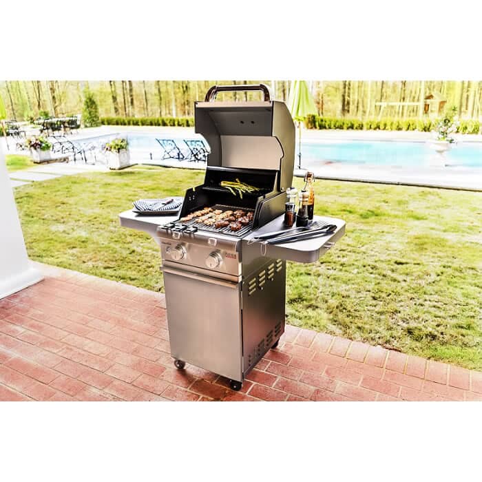 Char Broil Platinum 2200 Steel Gas BBQ 140863 BBQ World