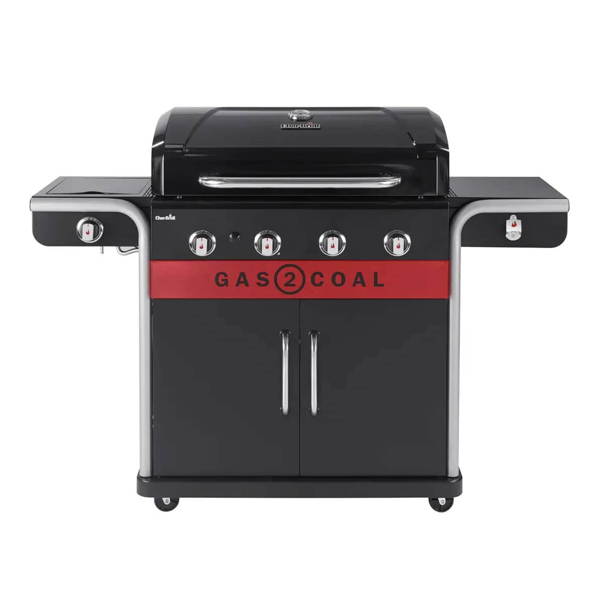 Char Broil Gas2Coal 440 2.0 Hybrid Gas and Charcoal BBQ 140926