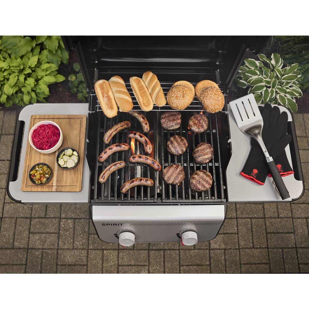 Weber Spirit E-210 Gas BBQ - NEW FOR 2025 (1500860) - BBQ World