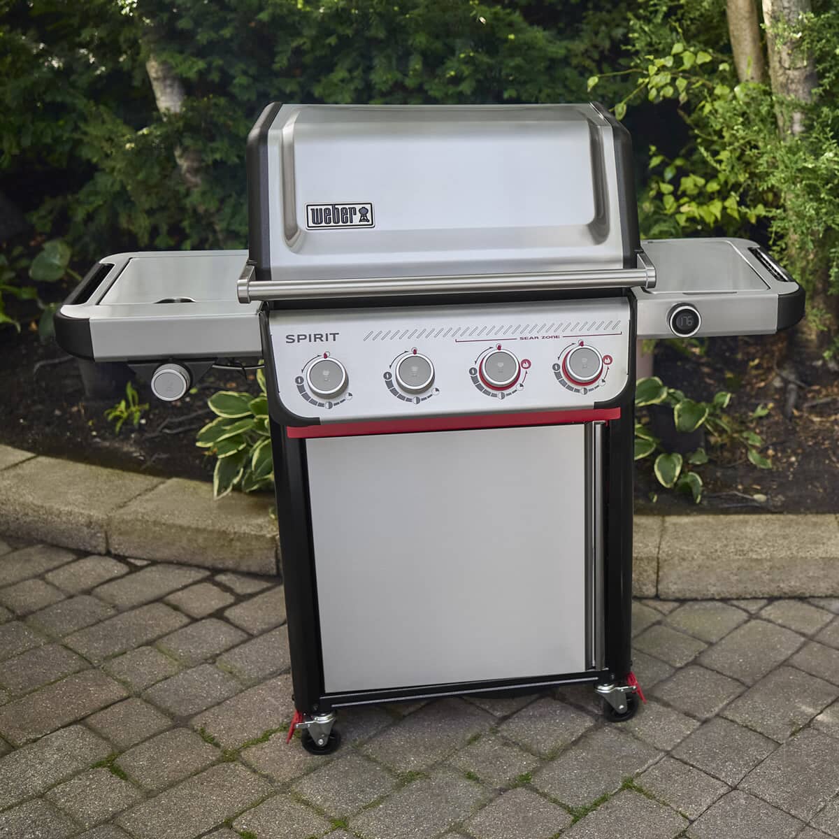 Weber Spirit SP-435 with Sear Zone and Side Burner Gas BBQ - NEW