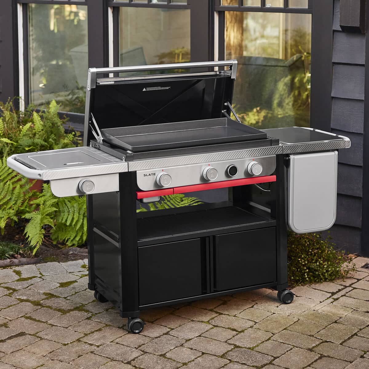 Weber Slate GPSB 76 cm Premium Griddle Gas BBQ (1501150) - BBQ World
