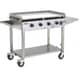 BeefEater Clubman Smash Griddle Plancha 4 Burner - Stainless Steel Gas BBQ