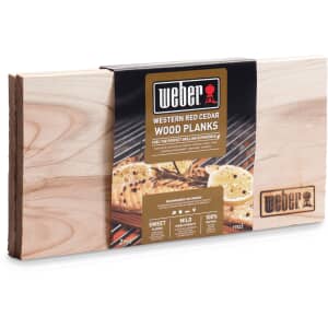 Weber Western Red Cedar Wood  Planks - Small