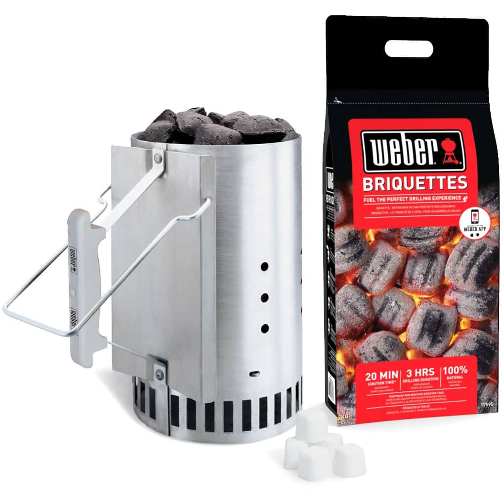 Weber Rapidfire Chimney Starter Set