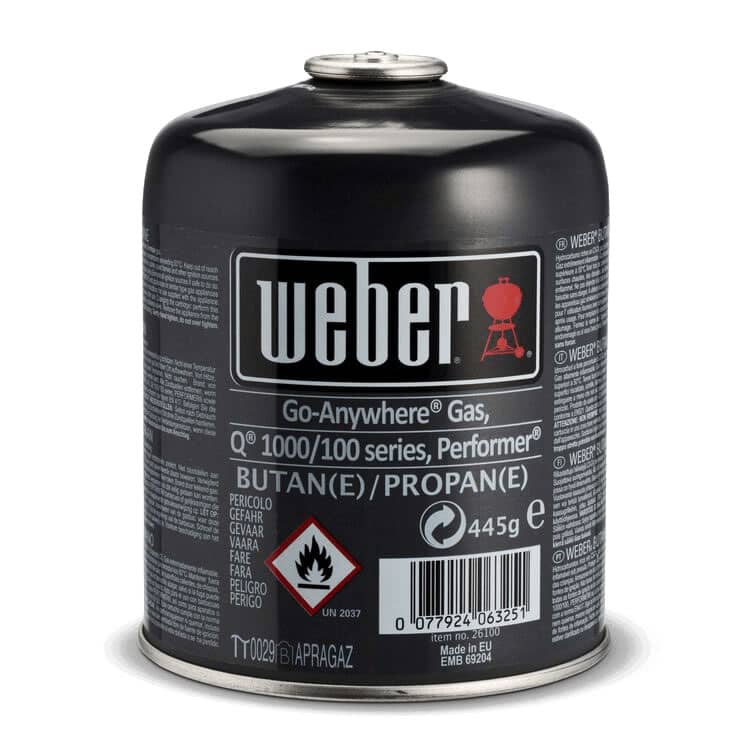 Gas bottle 2025 for weber bbq