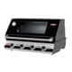 BeefEater Signature S3000E 4 Burner Black Built In Gas BBQ