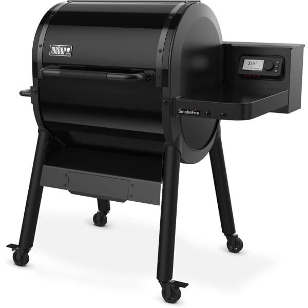 Weber SmokeFire EPX4 Wood Fired Pellet Grill BBQ Stealth Edition ...