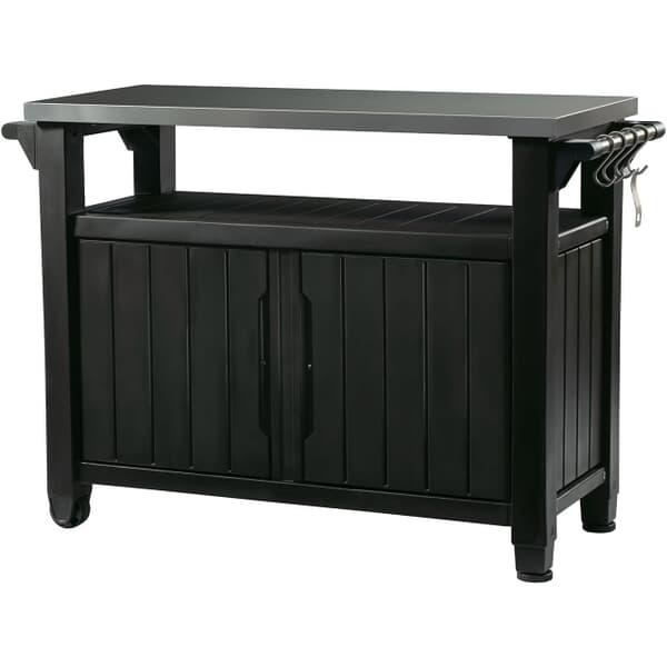 Keter Unity Double BBQ Table - Anthracite