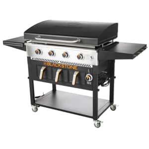 Blackstone 36 Inch 4 Burner Gas Griddle Plus with Air Fryer