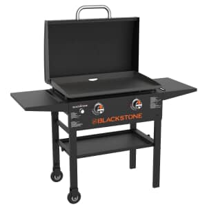 Blackstone 28 Inch 2 Burner Gas Plancha Griddle with Hood