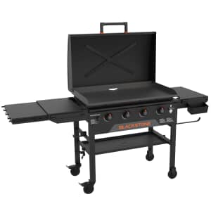 Blackstone 36 Inch 4 Burner Omnivore Blackout Griddle with Hood - NEW FOR 2026