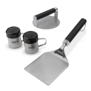 Weber Griddle Smashed Burger Set - NEW FOR 2026