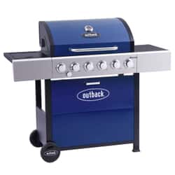 Outback Mercury 6 Burner Gas BBQ Blue