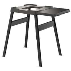 Ninja Woodfire Universal Adjustable Stand And Side Table Black
