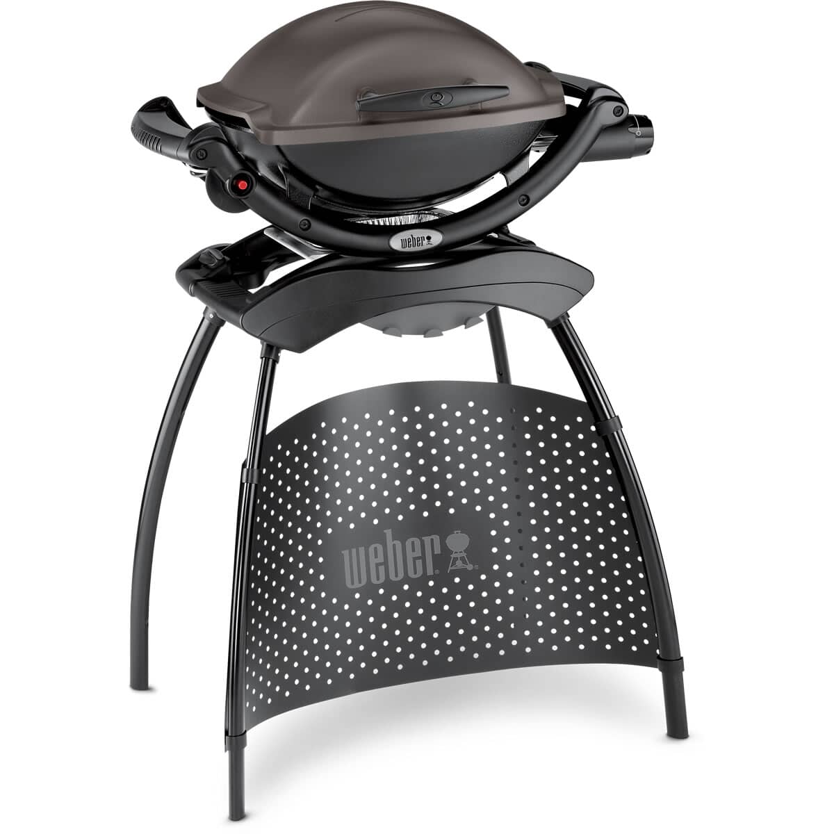 Weber Q1000 Portable Gas BBQ with Stand in Black (50010374) - BBQ