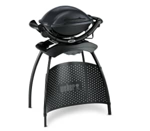 Weber Q 1400 Dark Grey Electric BBQ with Stand