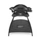 Weber Q 2000 Black Gas BBQ with Stand 3