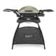 Weber Q 2000 Titanium with Stand Gas BBQ 53060374 1