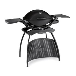 Weber Q 2200 Black Gas BBQ with Stand 