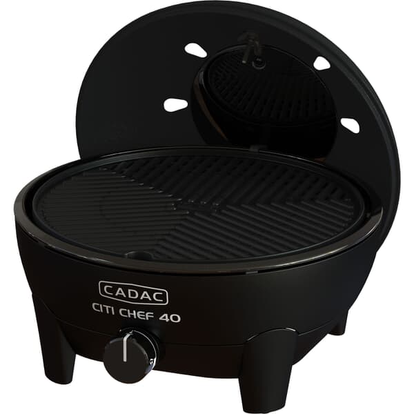Cadac Citi Chef 40 Black Table Top Gas BBQ (56102004) BBQ World