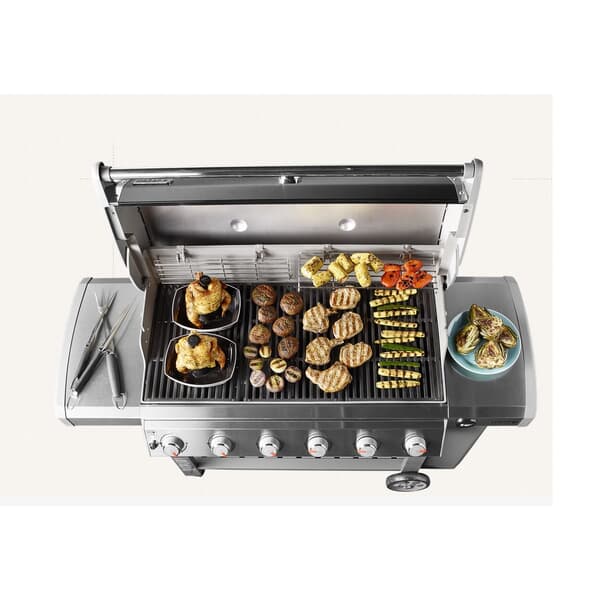 Weber® Genesis® II E-610™ GBS™ Black Gas BBQ (63010174) - BBQ World