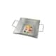 APOLLO Deep Grill Pan Brushed Steel | Silver | 41 x 30 x 8 cm