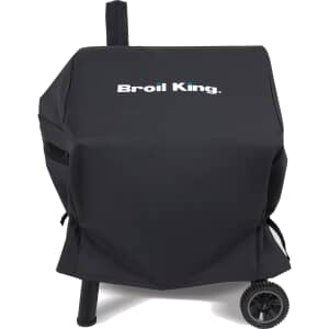 Broil King Premium BBQ Cover - Regal Pellet 400/Offset Smoker 400/Smoke 400 and 500 Cover                             
