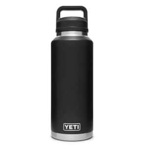 Yeti Rambler 46 Oz Bottle with Chug Cap Black