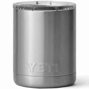 Yeti Rambler Lowball 10 Oz Stainless with Mag Lid