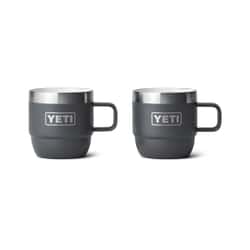 Yeti 6 Oz Espresso Cup 2 Pack Charcoal