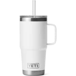 Yeti Rambler 25 Oz Straw Mug White