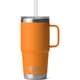 Yeti Rambler 25 Oz Straw Mug King Crab Orange