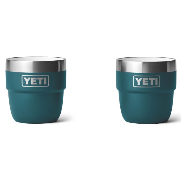 Yeti Rambler 4 Oz Espresso Cups 2 Pack Agave Teal