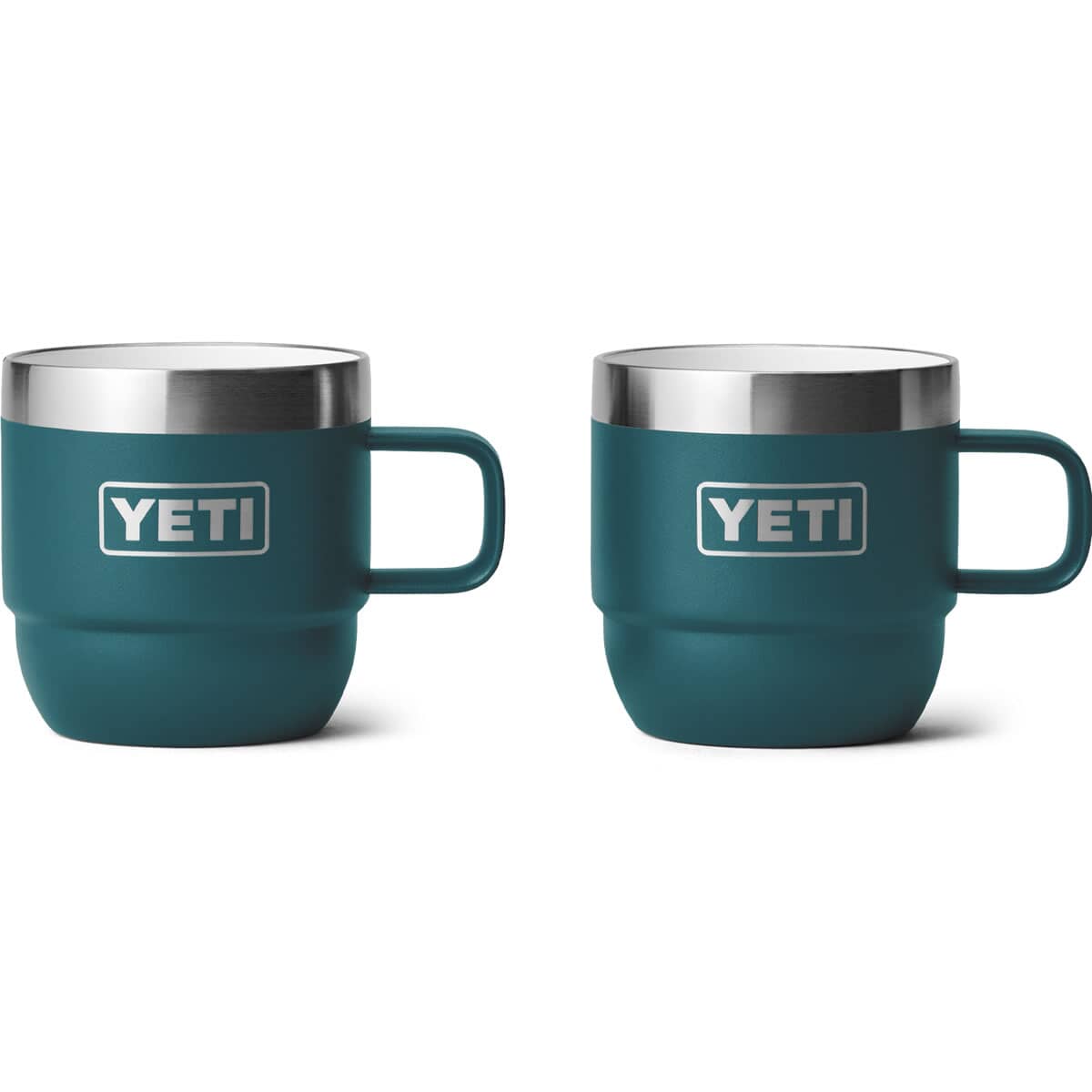 バーベキュー・調理用品 YETI RAMBLER 6oz 2PACK Yeti Rambler 6 Oz Espresso Mug 2 Pack Agave Teal (7000002485