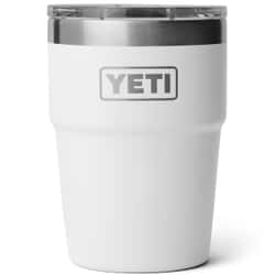 Yeti Rambler 16 Oz Stackable Cup White