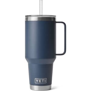 Yeti Rambler 42 Oz Straw Mug Navy