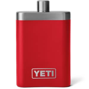 Yeti Rambler 7 Oz Hip Flask Rescue Red