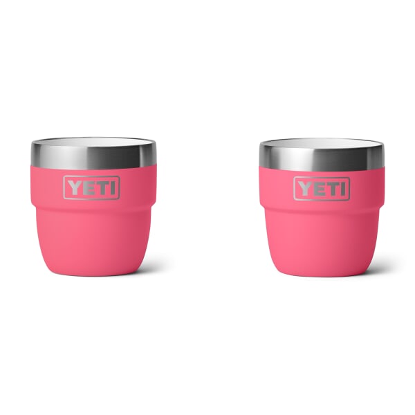 Yeti Rambler 4 Oz Espresso Cups Pack of 2 Tropical Pink