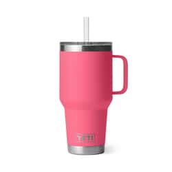 Yeti Rambler 35 Oz Straw Mug Tropical Pink
