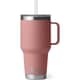 Yeti Rambler 35 Oz Straw Mug Sandstone Pink