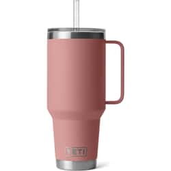 Yeti Rambler 42 Oz Straw Mug Sandstone Pink
