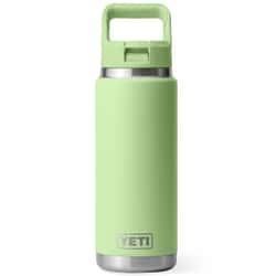 Yeti Rambler 26 Oz Coloured Straw Bottle Key Lime