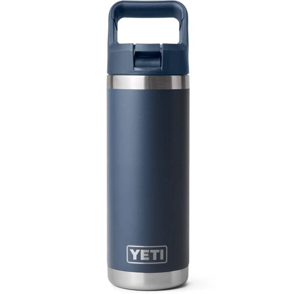 Yeti Rambler 18 Oz Straw Bottle Navy