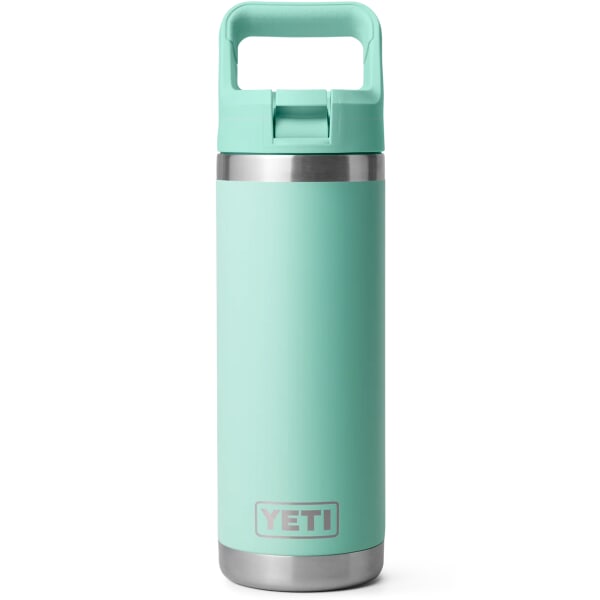 Yeti Rambler 18 Oz Colour Straw Bottle Seafoam