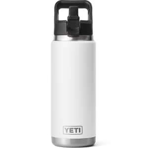 Yeti Rambler 26 Oz Straw Bottle White