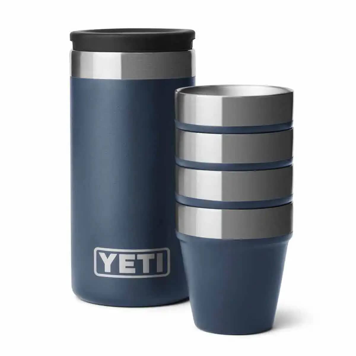 Yeti Rambler Shot Glasses Set of 4 Navy (7000003602) - BBQ World