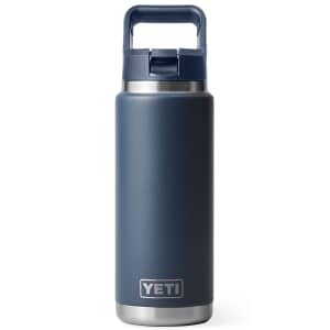 Yeti Rambler 26 Oz Straw Bottle Navy